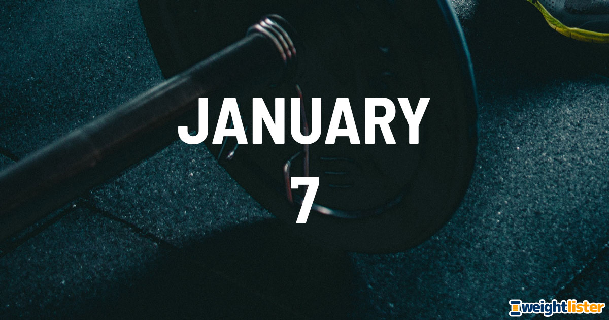 January 7th Fitness Events