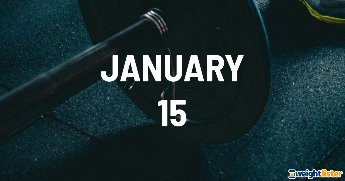 January 15th Fitness Events