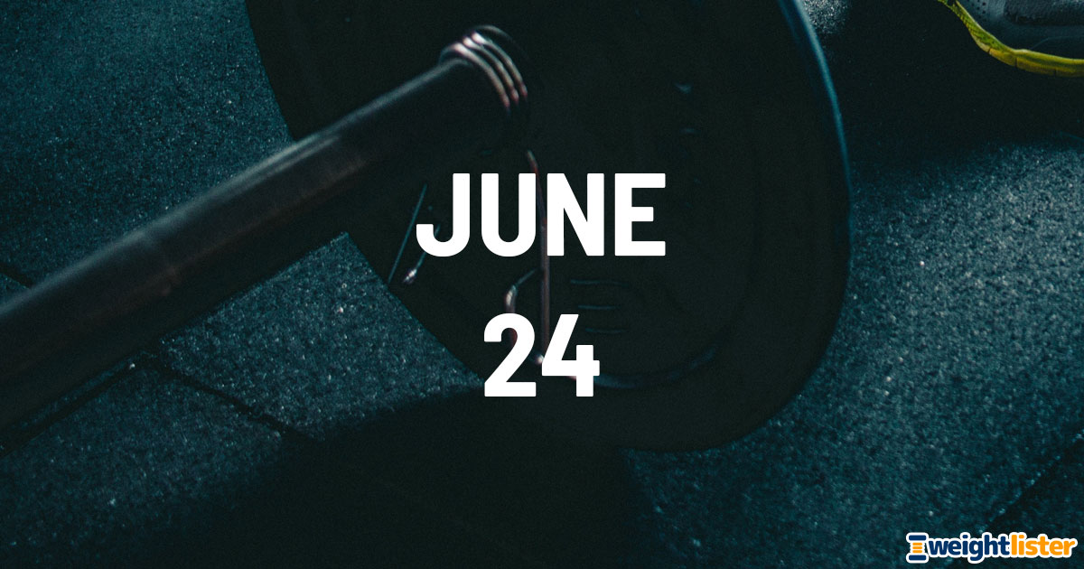 June 24th Fitness Events