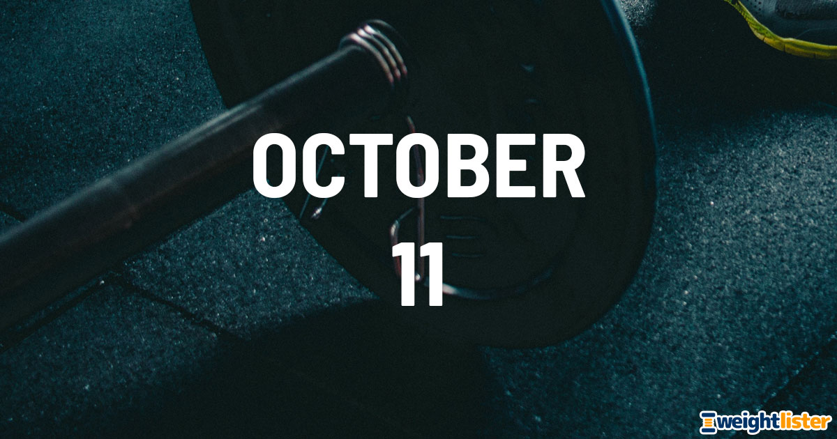 October 11th Fitness Events