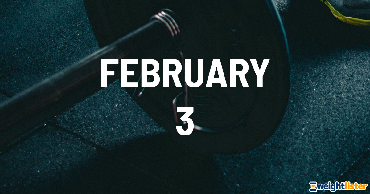 February 3rd Fitness Events