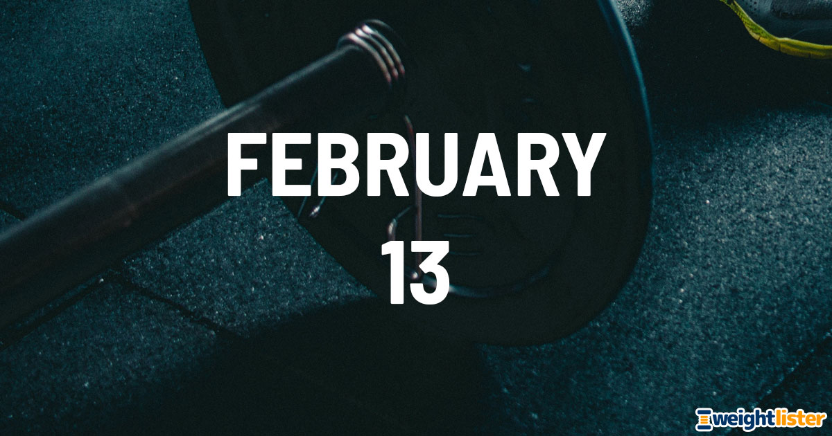 February 13th Fitness Events
