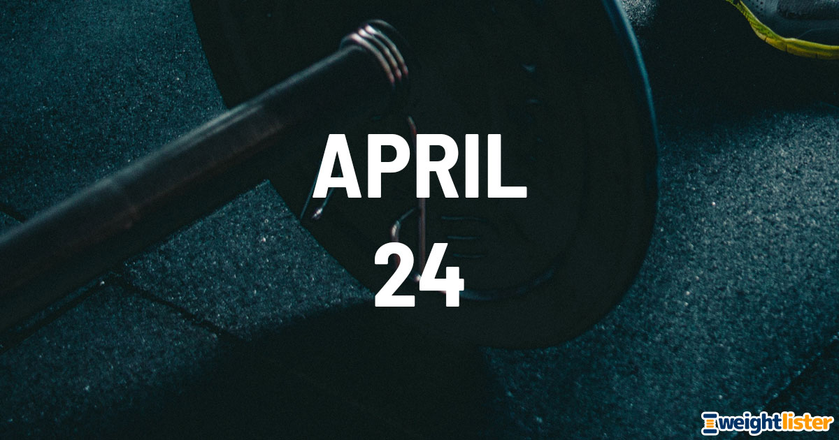 April 24th Fitness Events