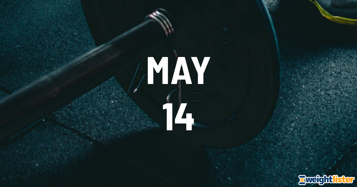 May 14th Fitness Events