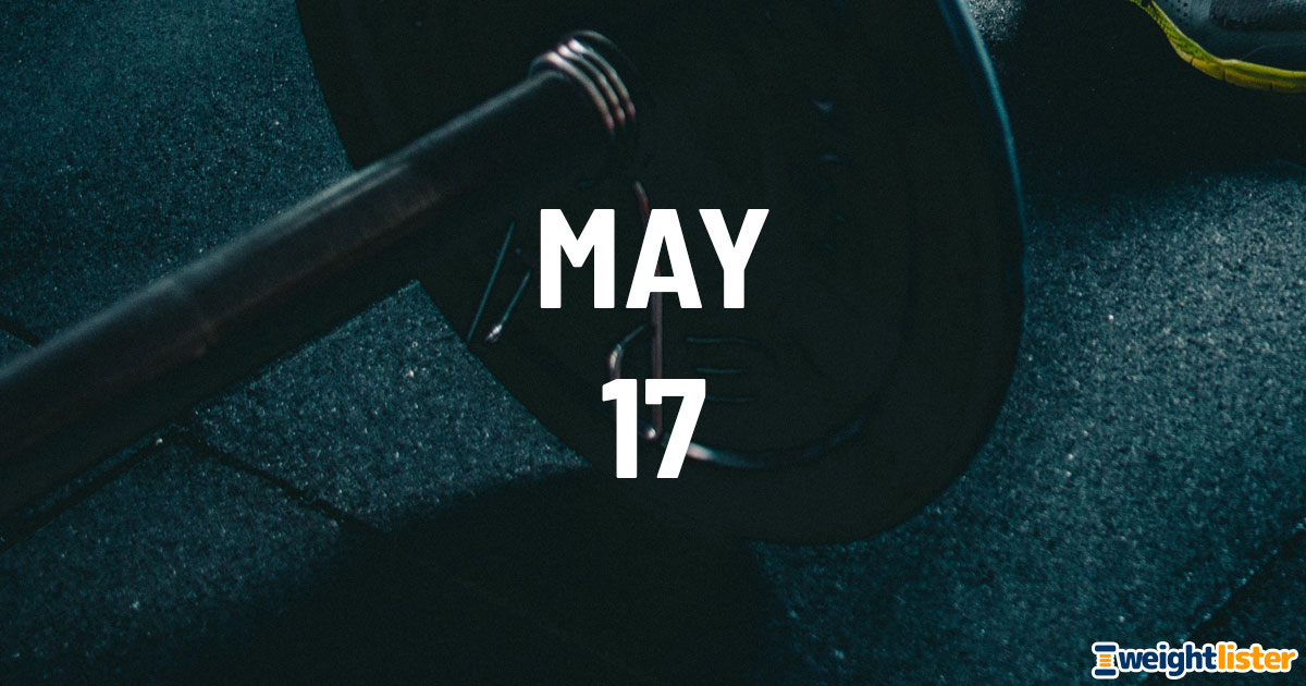 May 17th Fitness Events