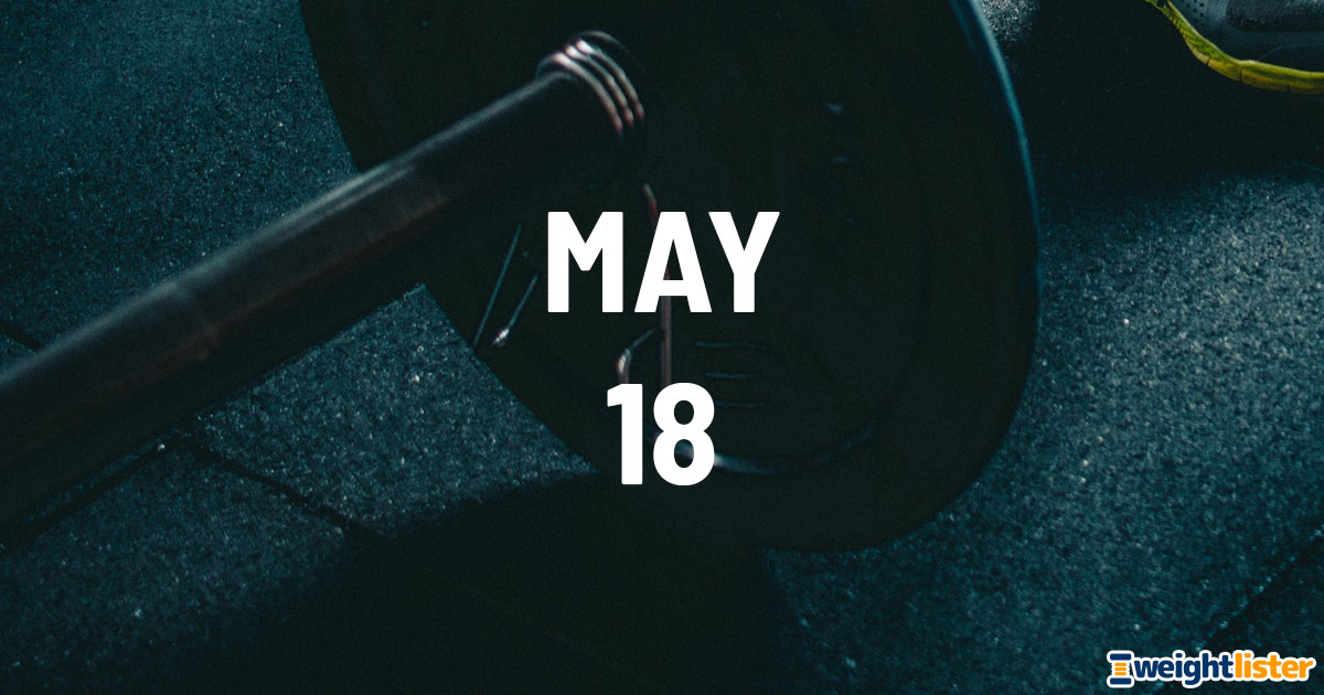 May 18th Fitness Events
