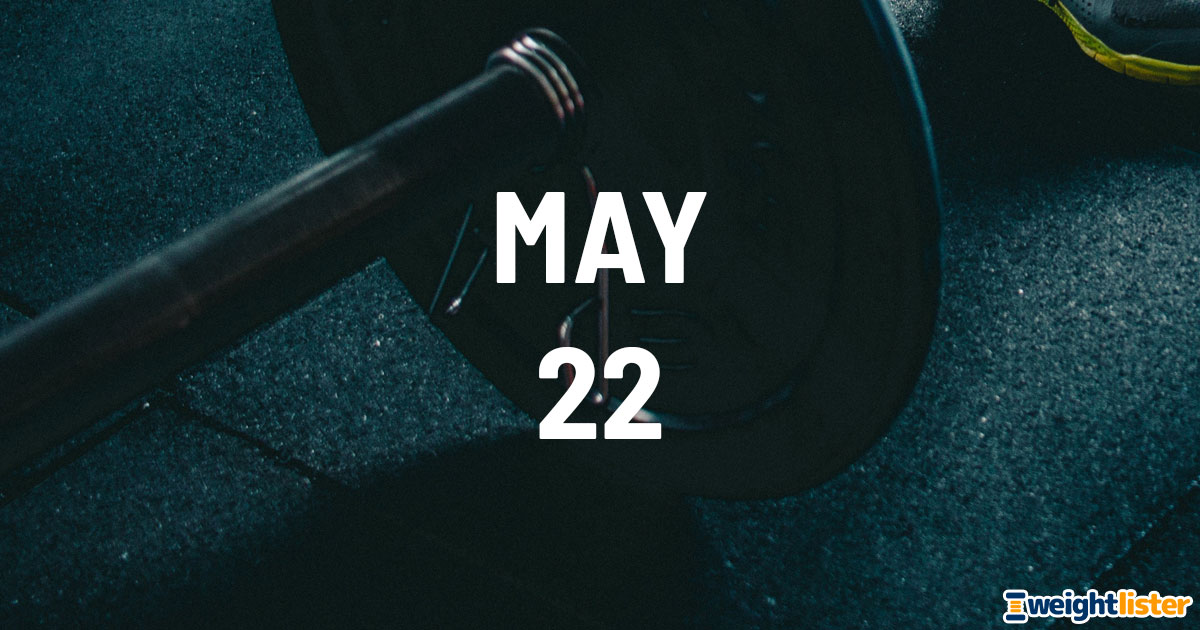 May 22nd Fitness Events