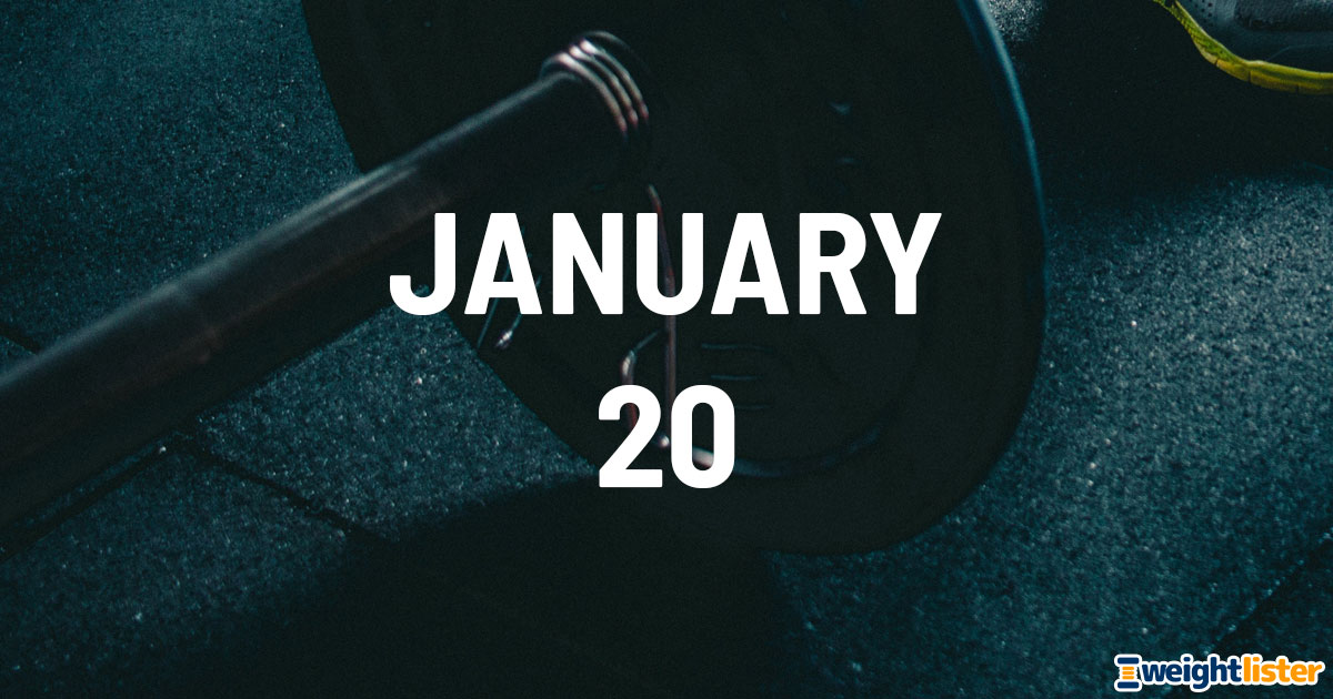 January 20th Fitness Events